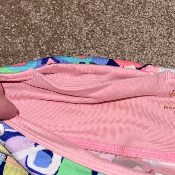 Lilly Pulitzer Luxletic Gypsy Jungle Cropped Leggings- size medium - Picture 5 of 6